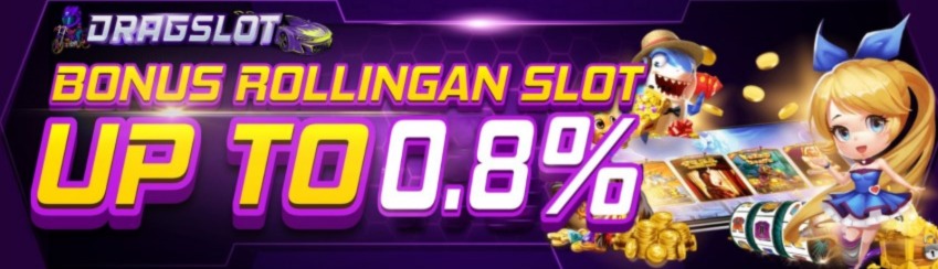 BONUS ROLLINGAN SLOT UP TO 0.8%